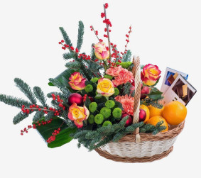 Christmas Basket Image